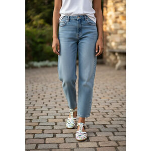 Rieker Antistress Sandals Women's Size 7.5 Tie Dye Strappy Leather EU 38